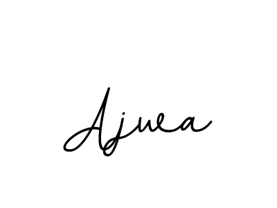 How to make Ajwa name signature. Use BallpointsItalic-DORy9 style for creating short signs online. This is the latest handwritten sign. Ajwa signature style 11 images and pictures png
