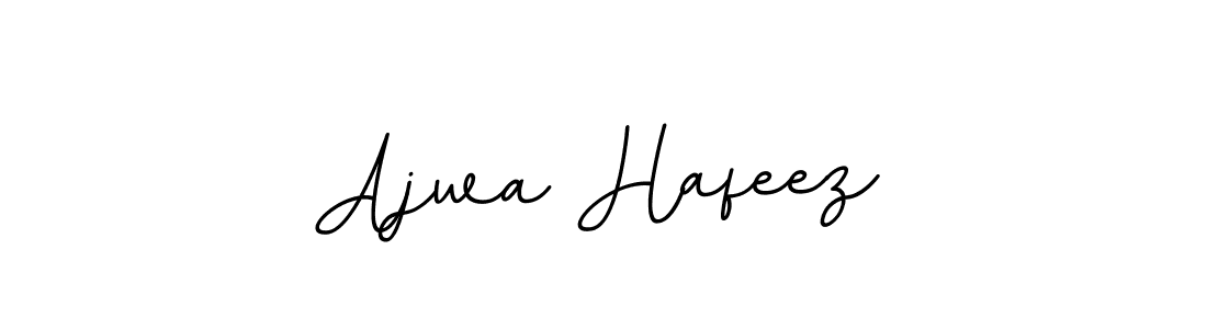 The best way (BallpointsItalic-DORy9) to make a short signature is to pick only two or three words in your name. The name Ajwa Hafeez include a total of six letters. For converting this name. Ajwa Hafeez signature style 11 images and pictures png