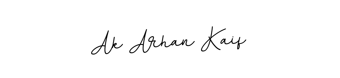 Also You can easily find your signature by using the search form. We will create Ak Arhan Kaif name handwritten signature images for you free of cost using BallpointsItalic-DORy9 sign style. Ak Arhan Kaif signature style 11 images and pictures png