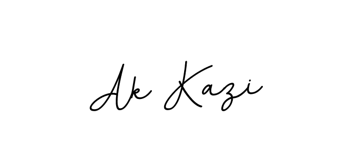 The best way (BallpointsItalic-DORy9) to make a short signature is to pick only two or three words in your name. The name Ak Kazi include a total of six letters. For converting this name. Ak Kazi signature style 11 images and pictures png
