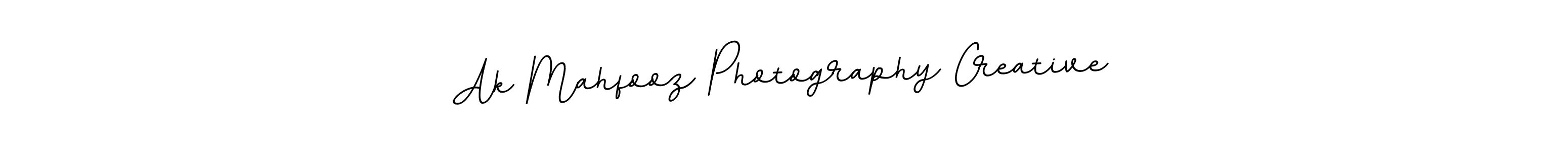 How to make Ak Mahfooz Photography Creative name signature. Use BallpointsItalic-DORy9 style for creating short signs online. This is the latest handwritten sign. Ak Mahfooz Photography Creative signature style 11 images and pictures png