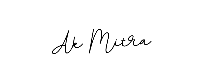 You should practise on your own different ways (BallpointsItalic-DORy9) to write your name (Ak Mitra) in signature. don't let someone else do it for you. Ak Mitra signature style 11 images and pictures png