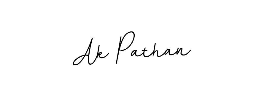 Ak Pathan stylish signature style. Best Handwritten Sign (BallpointsItalic-DORy9) for my name. Handwritten Signature Collection Ideas for my name Ak Pathan. Ak Pathan signature style 11 images and pictures png
