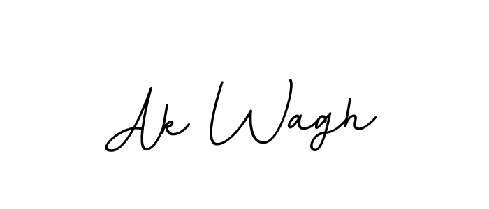 How to make Ak Wagh signature? BallpointsItalic-DORy9 is a professional autograph style. Create handwritten signature for Ak Wagh name. Ak Wagh signature style 11 images and pictures png