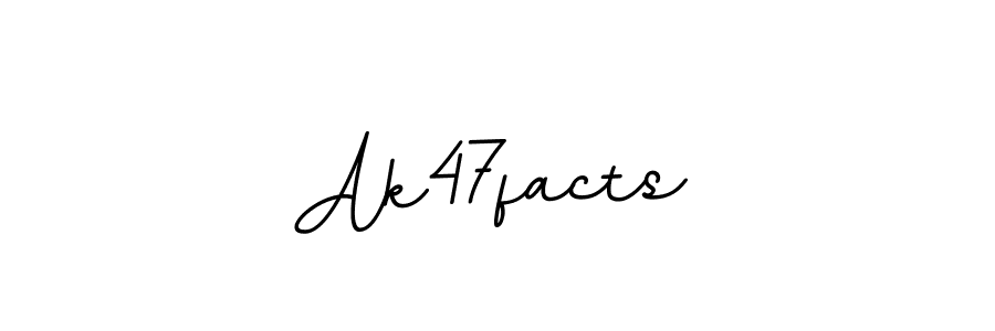 Create a beautiful signature design for name Ak47facts. With this signature (BallpointsItalic-DORy9) fonts, you can make a handwritten signature for free. Ak47facts signature style 11 images and pictures png