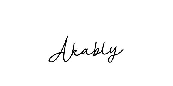 How to Draw Akably signature style? BallpointsItalic-DORy9 is a latest design signature styles for name Akably. Akably signature style 11 images and pictures png