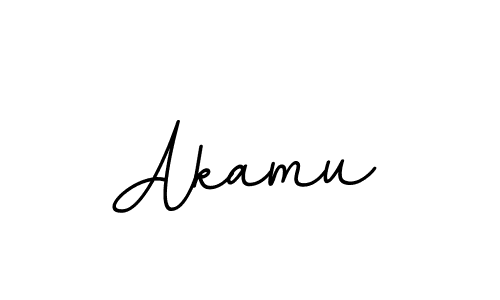 You should practise on your own different ways (BallpointsItalic-DORy9) to write your name (Akamu) in signature. don't let someone else do it for you. Akamu signature style 11 images and pictures png