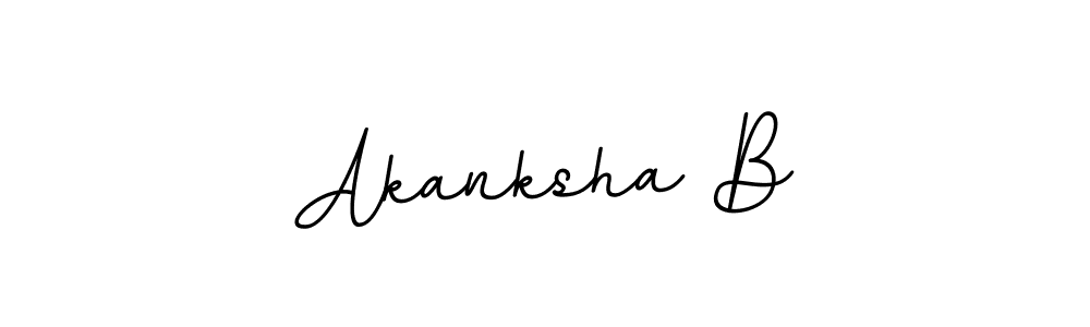 BallpointsItalic-DORy9 is a professional signature style that is perfect for those who want to add a touch of class to their signature. It is also a great choice for those who want to make their signature more unique. Get Akanksha B name to fancy signature for free. Akanksha B signature style 11 images and pictures png