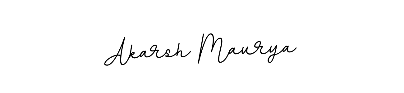 How to make Akarsh Maurya name signature. Use BallpointsItalic-DORy9 style for creating short signs online. This is the latest handwritten sign. Akarsh Maurya signature style 11 images and pictures png