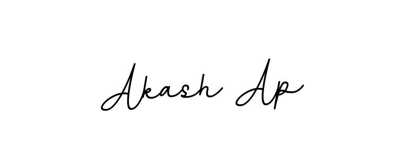 Akash Ap stylish signature style. Best Handwritten Sign (BallpointsItalic-DORy9) for my name. Handwritten Signature Collection Ideas for my name Akash Ap. Akash Ap signature style 11 images and pictures png