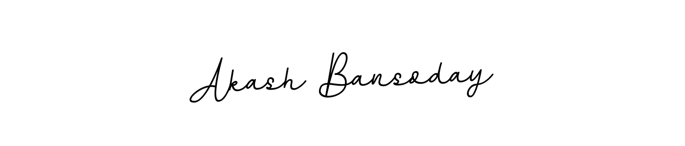 Akash Bansoday stylish signature style. Best Handwritten Sign (BallpointsItalic-DORy9) for my name. Handwritten Signature Collection Ideas for my name Akash Bansoday. Akash Bansoday signature style 11 images and pictures png