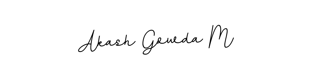 Make a short Akash Gowda M signature style. Manage your documents anywhere anytime using BallpointsItalic-DORy9. Create and add eSignatures, submit forms, share and send files easily. Akash Gowda M signature style 11 images and pictures png