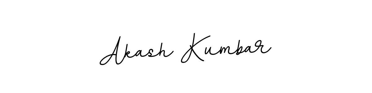 Design your own signature with our free online signature maker. With this signature software, you can create a handwritten (BallpointsItalic-DORy9) signature for name Akash Kumbar. Akash Kumbar signature style 11 images and pictures png