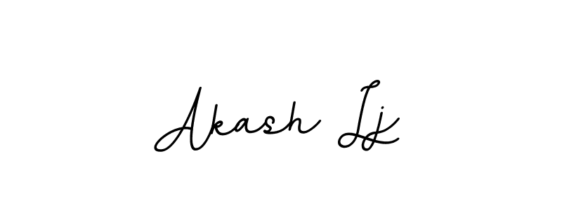 How to make Akash Lj signature? BallpointsItalic-DORy9 is a professional autograph style. Create handwritten signature for Akash Lj name. Akash Lj signature style 11 images and pictures png