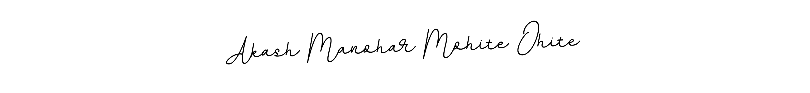 Akash Manohar Mohite Ohite stylish signature style. Best Handwritten Sign (BallpointsItalic-DORy9) for my name. Handwritten Signature Collection Ideas for my name Akash Manohar Mohite Ohite. Akash Manohar Mohite Ohite signature style 11 images and pictures png