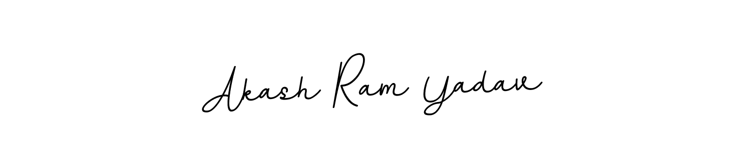 Make a beautiful signature design for name Akash Ram Yadav. With this signature (BallpointsItalic-DORy9) style, you can create a handwritten signature for free. Akash Ram Yadav signature style 11 images and pictures png