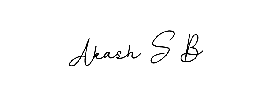 Here are the top 10 professional signature styles for the name Akash S B. These are the best autograph styles you can use for your name. Akash S B signature style 11 images and pictures png