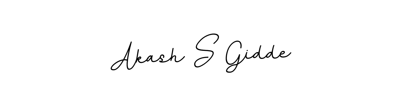 You should practise on your own different ways (BallpointsItalic-DORy9) to write your name (Akash S Gidde) in signature. don't let someone else do it for you. Akash S Gidde signature style 11 images and pictures png