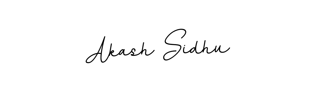 Use a signature maker to create a handwritten signature online. With this signature software, you can design (BallpointsItalic-DORy9) your own signature for name Akash Sidhu. Akash Sidhu signature style 11 images and pictures png