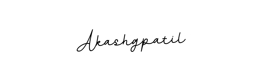 Design your own signature with our free online signature maker. With this signature software, you can create a handwritten (BallpointsItalic-DORy9) signature for name Akashgpatil. Akashgpatil signature style 11 images and pictures png