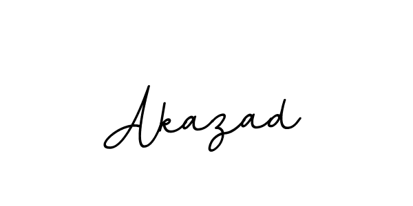 How to make Akazad signature? BallpointsItalic-DORy9 is a professional autograph style. Create handwritten signature for Akazad name. Akazad signature style 11 images and pictures png