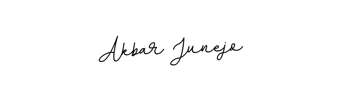 Use a signature maker to create a handwritten signature online. With this signature software, you can design (BallpointsItalic-DORy9) your own signature for name Akbar Junejo. Akbar Junejo signature style 11 images and pictures png