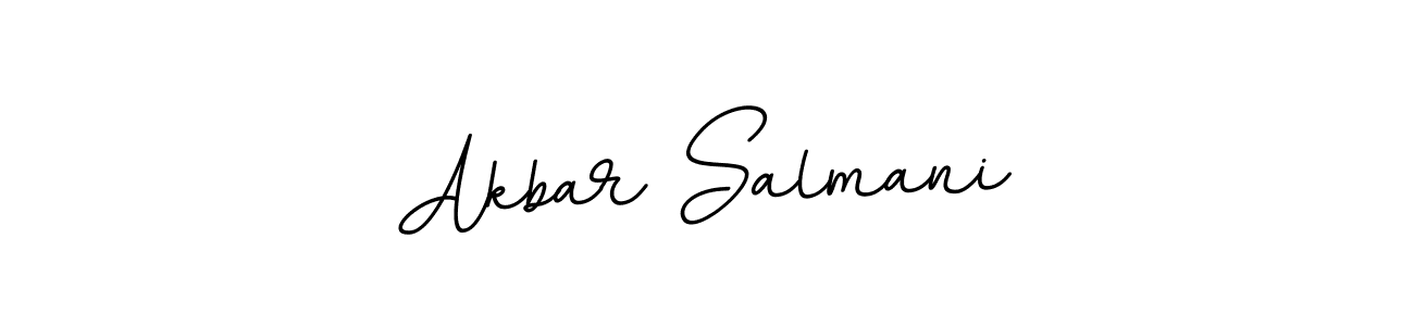 Make a beautiful signature design for name Akbar Salmani. Use this online signature maker to create a handwritten signature for free. Akbar Salmani signature style 11 images and pictures png