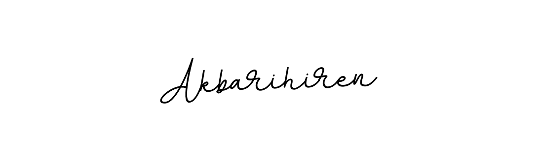 Akbarihiren stylish signature style. Best Handwritten Sign (BallpointsItalic-DORy9) for my name. Handwritten Signature Collection Ideas for my name Akbarihiren. Akbarihiren signature style 11 images and pictures png
