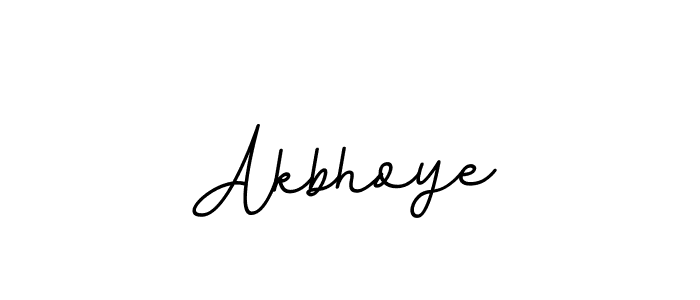 Akbhoye stylish signature style. Best Handwritten Sign (BallpointsItalic-DORy9) for my name. Handwritten Signature Collection Ideas for my name Akbhoye. Akbhoye signature style 11 images and pictures png