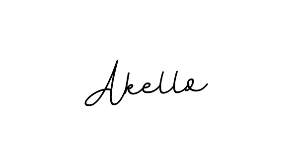 Best and Professional Signature Style for Akello. BallpointsItalic-DORy9 Best Signature Style Collection. Akello signature style 11 images and pictures png