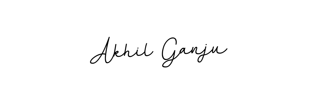 The best way (BallpointsItalic-DORy9) to make a short signature is to pick only two or three words in your name. The name Akhil Ganju include a total of six letters. For converting this name. Akhil Ganju signature style 11 images and pictures png