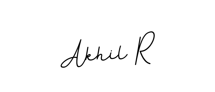 Make a beautiful signature design for name Akhil R. Use this online signature maker to create a handwritten signature for free. Akhil R signature style 11 images and pictures png