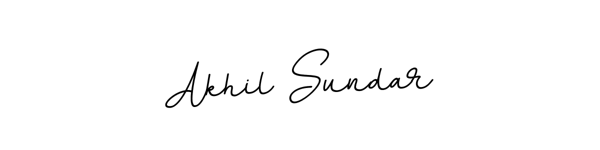 Make a beautiful signature design for name Akhil Sundar. With this signature (BallpointsItalic-DORy9) style, you can create a handwritten signature for free. Akhil Sundar signature style 11 images and pictures png