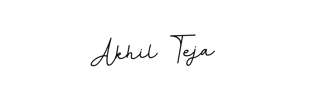 It looks lik you need a new signature style for name Akhil Teja. Design unique handwritten (BallpointsItalic-DORy9) signature with our free signature maker in just a few clicks. Akhil Teja signature style 11 images and pictures png