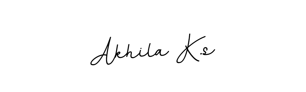 Also You can easily find your signature by using the search form. We will create Akhila K.s name handwritten signature images for you free of cost using BallpointsItalic-DORy9 sign style. Akhila K.s signature style 11 images and pictures png