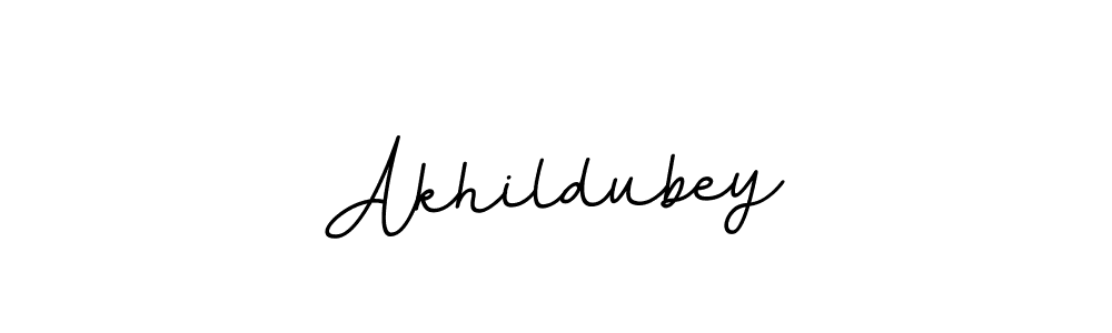 Make a beautiful signature design for name Akhildubey. With this signature (BallpointsItalic-DORy9) style, you can create a handwritten signature for free. Akhildubey signature style 11 images and pictures png
