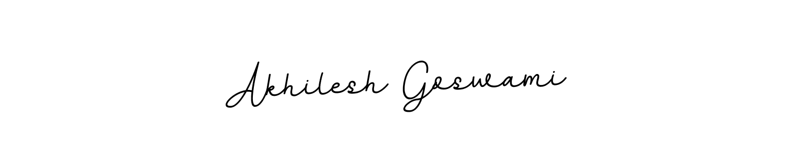 Design your own signature with our free online signature maker. With this signature software, you can create a handwritten (BallpointsItalic-DORy9) signature for name Akhilesh Goswami. Akhilesh Goswami signature style 11 images and pictures png