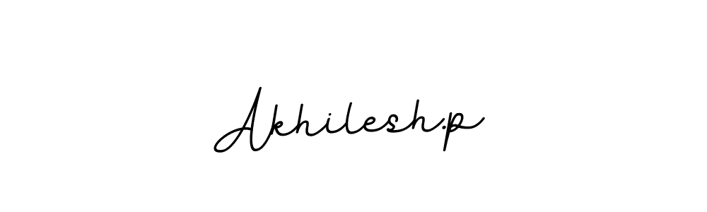 BallpointsItalic-DORy9 is a professional signature style that is perfect for those who want to add a touch of class to their signature. It is also a great choice for those who want to make their signature more unique. Get Akhilesh.p name to fancy signature for free. Akhilesh.p signature style 11 images and pictures png