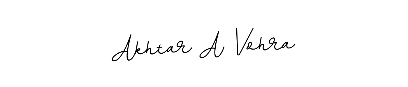 The best way (BallpointsItalic-DORy9) to make a short signature is to pick only two or three words in your name. The name Akhtar A Vohra include a total of six letters. For converting this name. Akhtar A Vohra signature style 11 images and pictures png