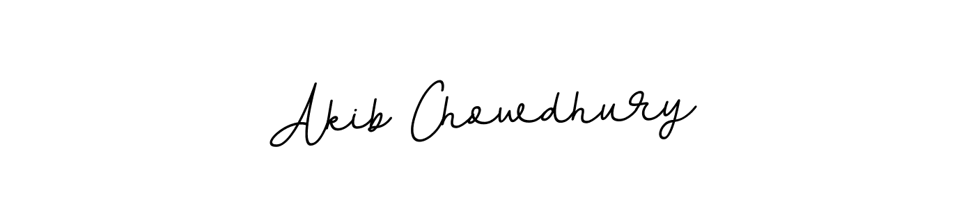 Design your own signature with our free online signature maker. With this signature software, you can create a handwritten (BallpointsItalic-DORy9) signature for name Akib Chowdhury. Akib Chowdhury signature style 11 images and pictures png