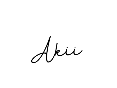 How to make Akii name signature. Use BallpointsItalic-DORy9 style for creating short signs online. This is the latest handwritten sign. Akii signature style 11 images and pictures png