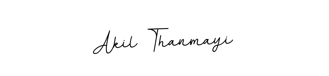 Create a beautiful signature design for name Akil Thanmayi. With this signature (BallpointsItalic-DORy9) fonts, you can make a handwritten signature for free. Akil Thanmayi signature style 11 images and pictures png