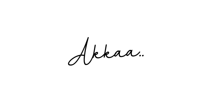 It looks lik you need a new signature style for name Akkaa... Design unique handwritten (BallpointsItalic-DORy9) signature with our free signature maker in just a few clicks. Akkaa.. signature style 11 images and pictures png