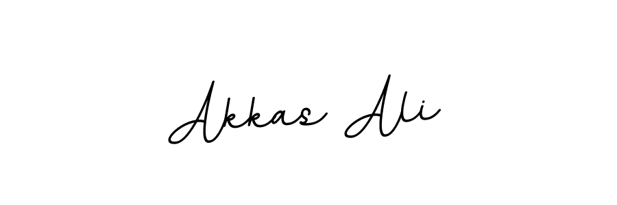 Make a beautiful signature design for name Akkas Ali. With this signature (BallpointsItalic-DORy9) style, you can create a handwritten signature for free. Akkas Ali signature style 11 images and pictures png