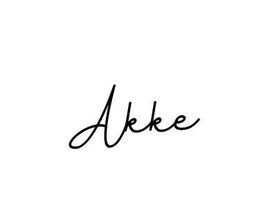 Also we have Akke name is the best signature style. Create professional handwritten signature collection using BallpointsItalic-DORy9 autograph style. Akke signature style 11 images and pictures png