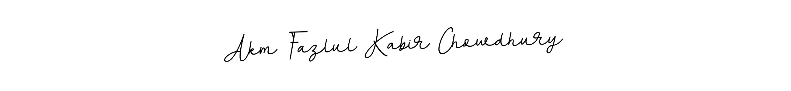 How to make Akm Fazlul Kabir Chowdhury name signature. Use BallpointsItalic-DORy9 style for creating short signs online. This is the latest handwritten sign. Akm Fazlul Kabir Chowdhury signature style 11 images and pictures png