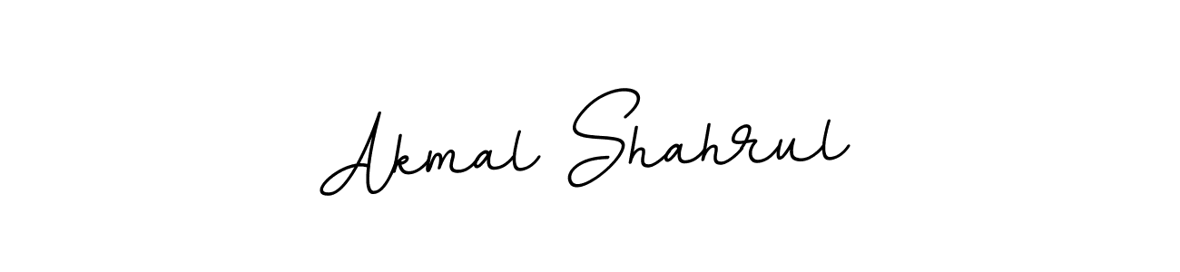 Create a beautiful signature design for name Akmal Shahrul. With this signature (BallpointsItalic-DORy9) fonts, you can make a handwritten signature for free. Akmal Shahrul signature style 11 images and pictures png