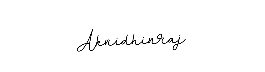 Use a signature maker to create a handwritten signature online. With this signature software, you can design (BallpointsItalic-DORy9) your own signature for name Aknidhinraj. Aknidhinraj signature style 11 images and pictures png