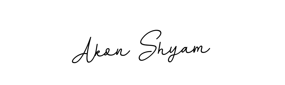 How to Draw Akon Shyam signature style? BallpointsItalic-DORy9 is a latest design signature styles for name Akon Shyam. Akon Shyam signature style 11 images and pictures png
