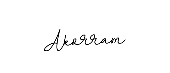 How to make Akorram signature? BallpointsItalic-DORy9 is a professional autograph style. Create handwritten signature for Akorram name. Akorram signature style 11 images and pictures png